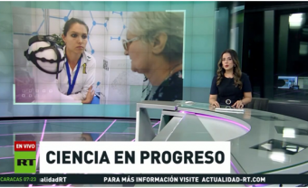 In a new episode on the Russia Today Espanõl channel, our Director of Communications and International Development Alesya Chichinkina demonstrated Neurotrend and NeuroChat technologies.